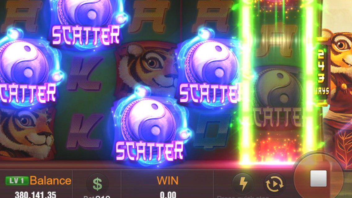 Master Tiger · Tampilan Aplikasi HIJAU